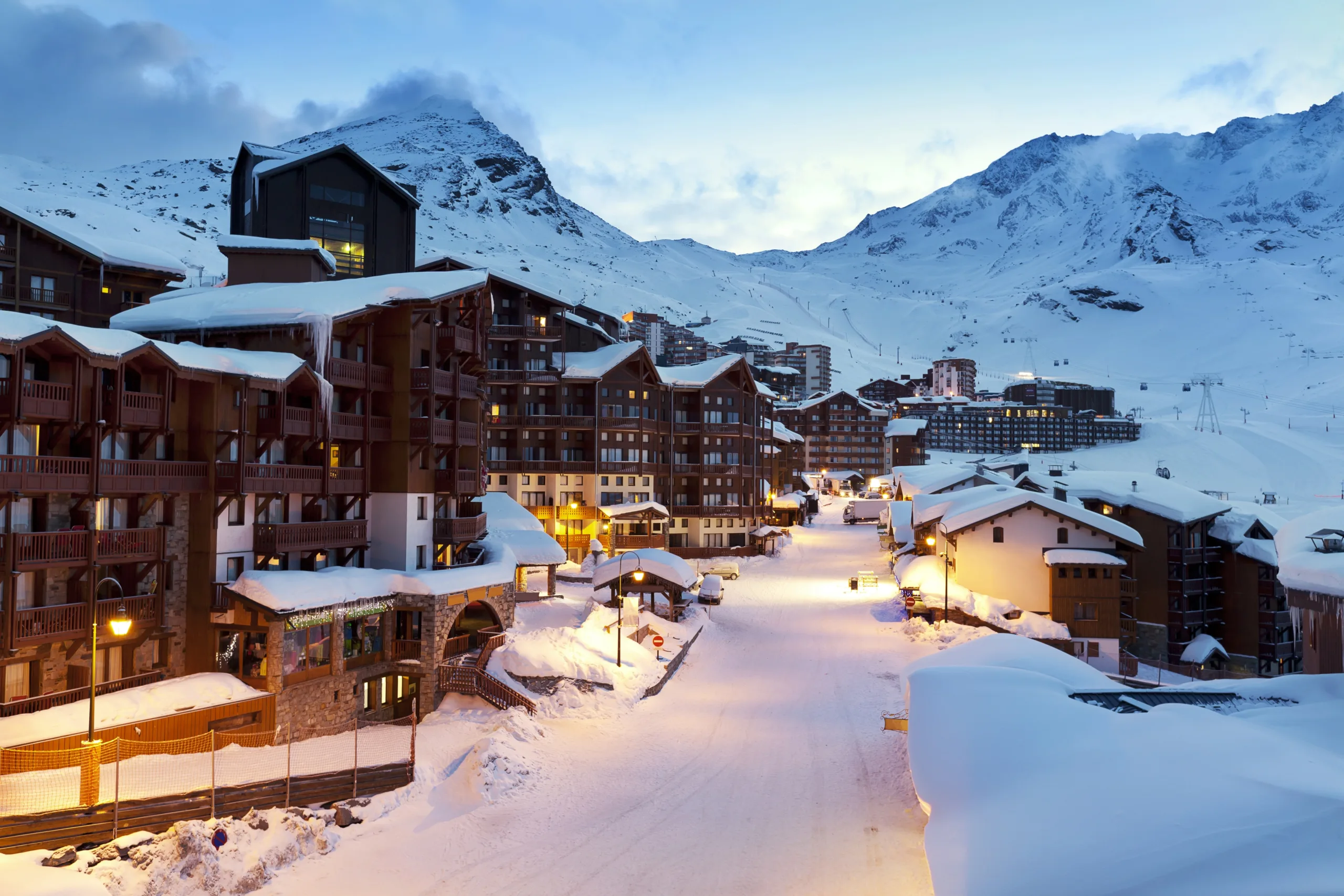 Des appartements de luxe dans les Alpes françaises