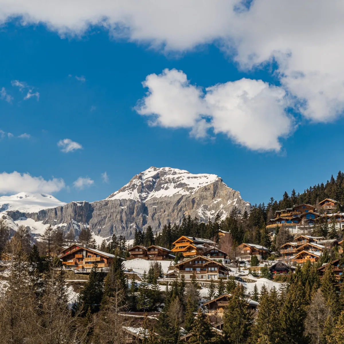 Des maisons  à Crans Montana